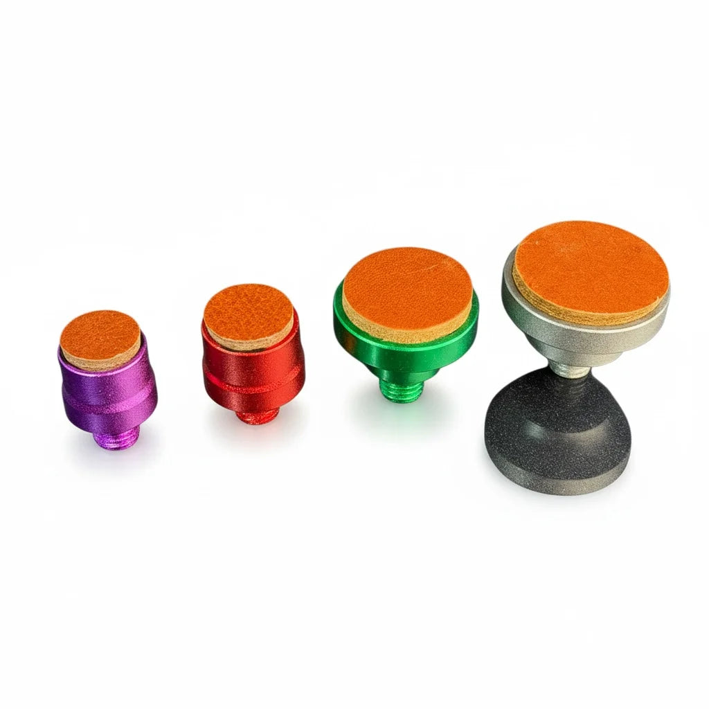 Sergio Pillon 4-piece leather PDR interchangeable tips set by PDR INOX